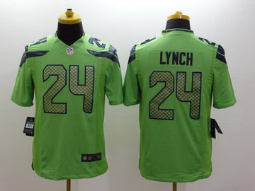 Nike Marshawn Lynch Seattle Seahawks green Limited jersey