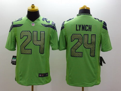 Nike Marshawn Lynch Seattle Seahawks green Limited jersey