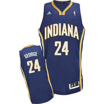 Paul George Indiana Pacers navy jersey