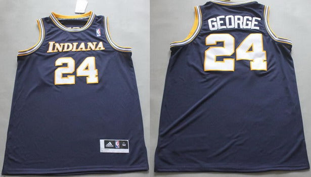 Paul George Aba Hardwood Indiana Pacers navy Classic jersey