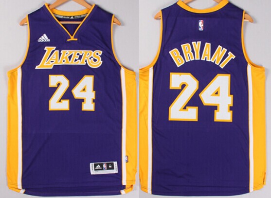 Kobe Bryant Revolution Los Angeles Lakers purple jersey