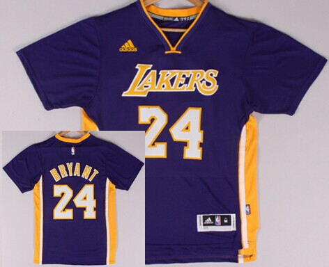 Kobe Bryant Revolution Los Angeles Lakers purple jersey