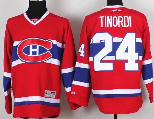 Jarred Tinordi Montreal Canadiens red jersey