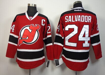 New Bryce Salvador New Jersey Devils red jersey