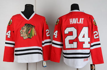 Martin Havlat Chicago Blackhawks red Throwback jersey