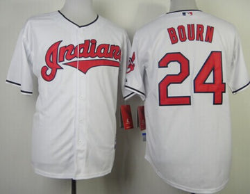 Michael Bourn Cleveland Guardians white jersey