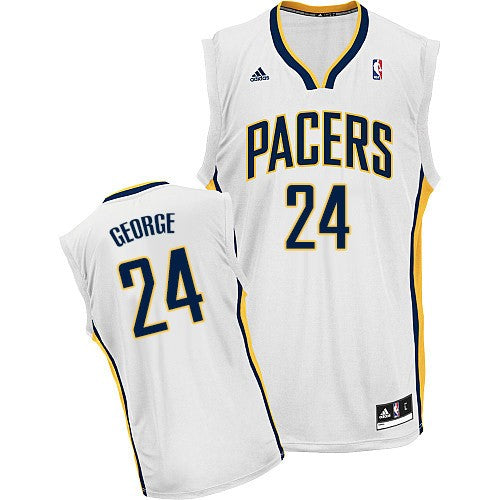 Paul George Indiana Pacers white jersey