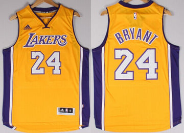 Kobe Bryant Revolution Los Angeles Lakers yellow jersey