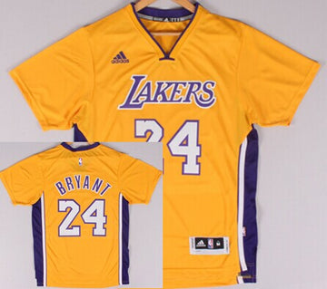 Kobe Bryant Revolution Los Angeles Lakers yellow jersey