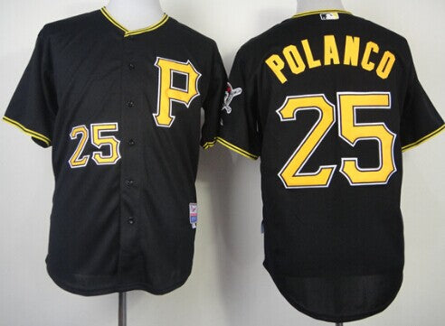 Gregory Polanco Pittsburgh Pirates black jersey