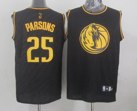 Chandler Parsons Revolution Dallas Mavericks black jersey