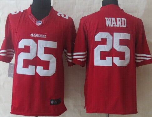 Nike Jimmie Ward San Francisco 49ers red Limited jersey
