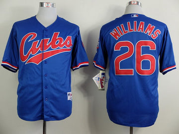 Billy Williams Chicago Cubs blue jersey