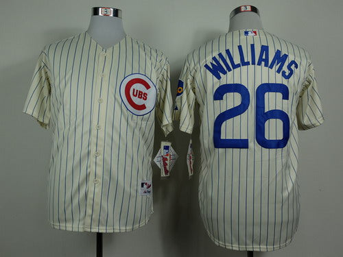 Billy Williams Chicago Cubs cream jersey