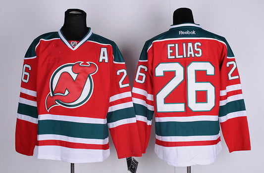 New Patrik Elias New Jersey Devils red jersey