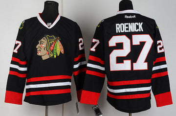 Jeremy Roenick Chicago Blackhawks black jersey