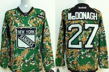 Ryan Mcdonagh New York Rangers camo Camo jersey