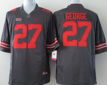 Eddie George Ohio State Buckeyes gray Limited jersey