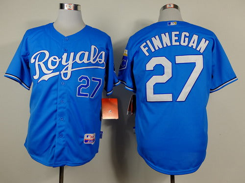 Brandon Finnegan Kansas City Royals blue jersey
