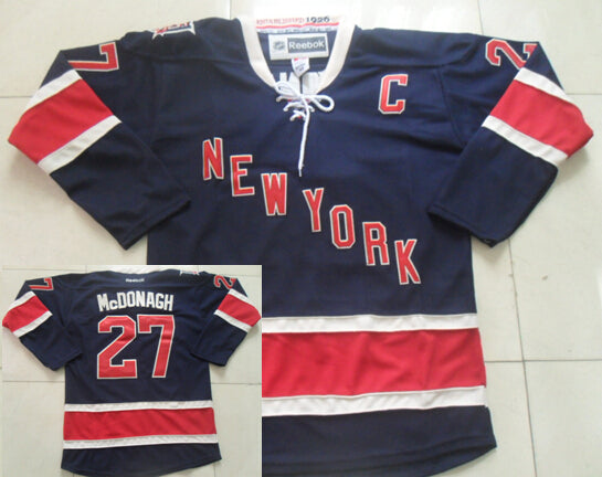 Ryan Mcdonagh New York Rangers navy Third jersey