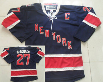 Ryan Mcdonagh New York Rangers navy Third jersey