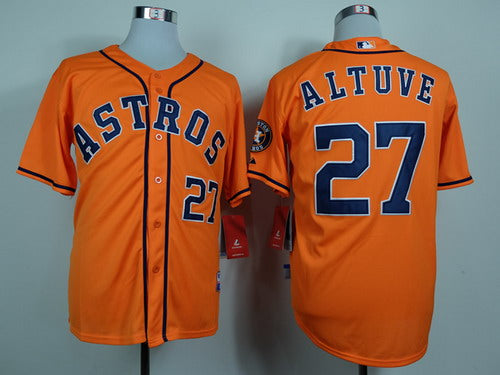 Jose Altuve Houston Astros orange jersey