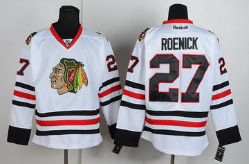 Jeremy Roenick Chicago Blackhawks white jersey