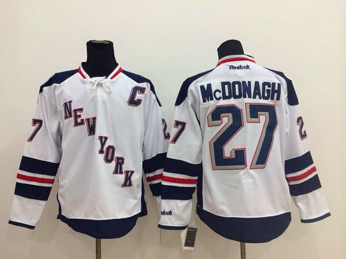 Ryan Mcdonagh New York Rangers white Stadium Series jersey