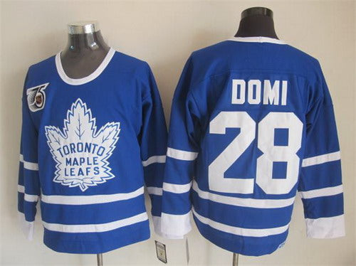 Tie Domi Toronto Maple Leafs blue Throwback jersey