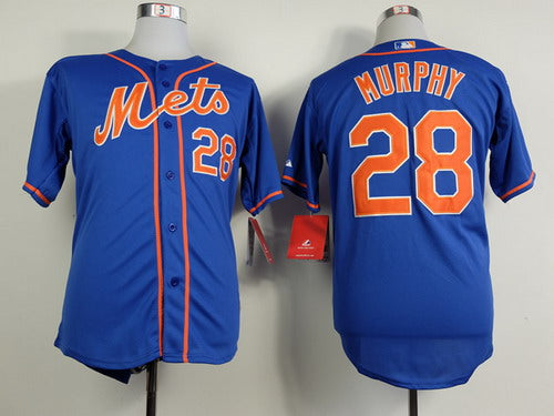 Daniel Murphy New York Mets blue jersey