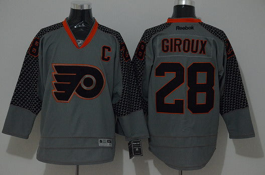 Claude Giroux Philadelphia Flyers charcoal jersey