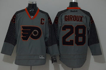Claude Giroux Philadelphia Flyers charcoal jersey