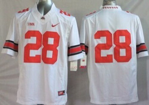 Dominic Clarke Ohio State Buckeyes white Limited jersey