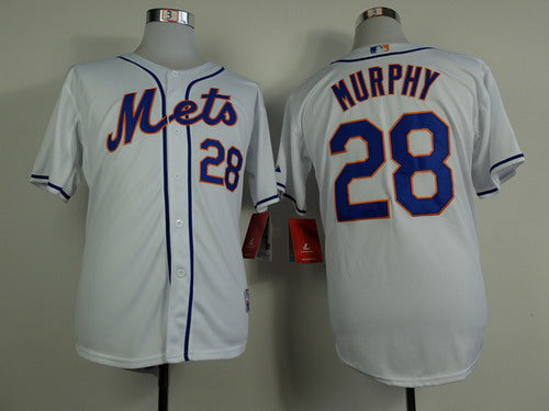Daniel Murphy New York Mets white jersey