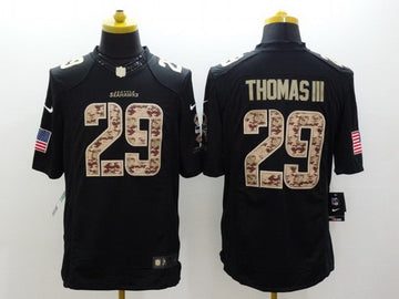Nike Earl Thomas III Seattle Seahawks black Salute To Service jersey