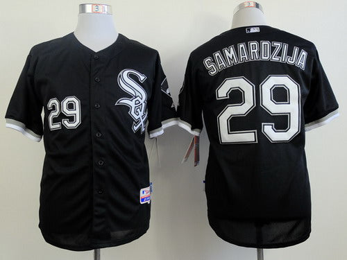Jeff Samardzija Chicago White Sox black jersey