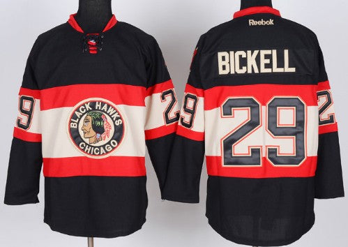 Bryan Bickell Chicago Blackhawks black Third jersey