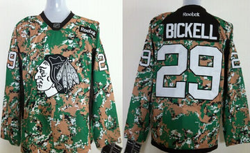 Bryan Bickell Chicago Blackhawks camo Camo jersey