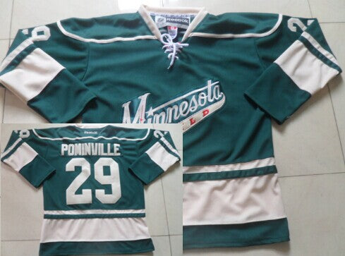 Jason Pominville Minnesota Wild green Third jersey