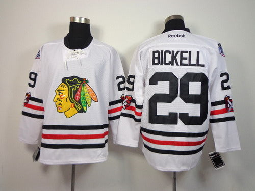 Bryan Bickell Chicago Blackhawks white Winter Classic jersey