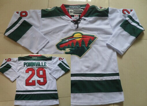 Jason Pominville Minnesota Wild white jersey