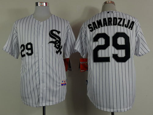 Jeff Samardzija Chicago White Sox white jersey