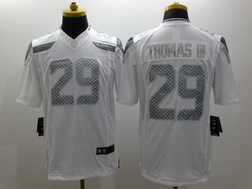 Nike Earl Thomas III Seattle Seahawks platinum Limited jersey