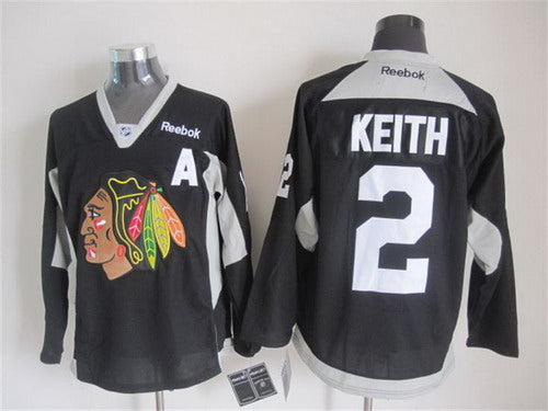 Duncan Keith Chicago Blackhawks black jersey
