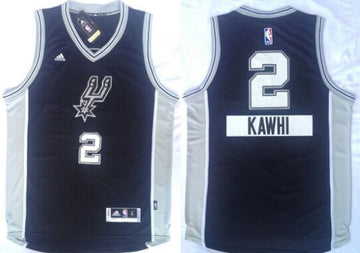 Kawhi Leonard Revolution San Antonio Spurs black jersey
