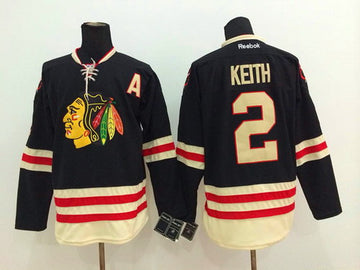 Duncan Keith Chicago Blackhawks black Winter Classic jersey