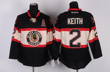 Duncan Keith Chicago Blackhawks black Third jersey