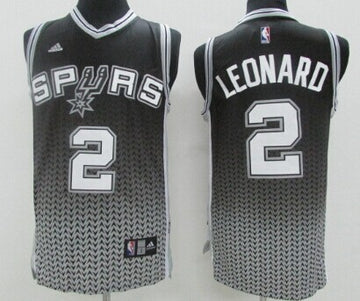 Kawhi Leonard San Antonio Spurs black Fashion jersey