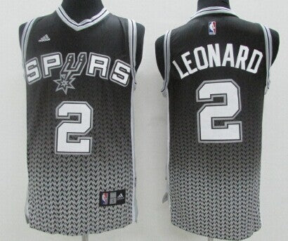 Kawhi Leonard San Antonio Spurs black Fashion jersey