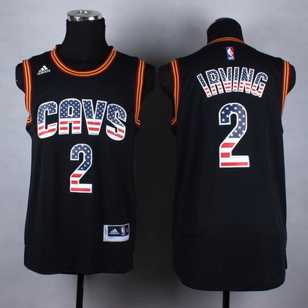 Kyrie Irving Revolution Cleveland Cavaliers black Fashion jersey